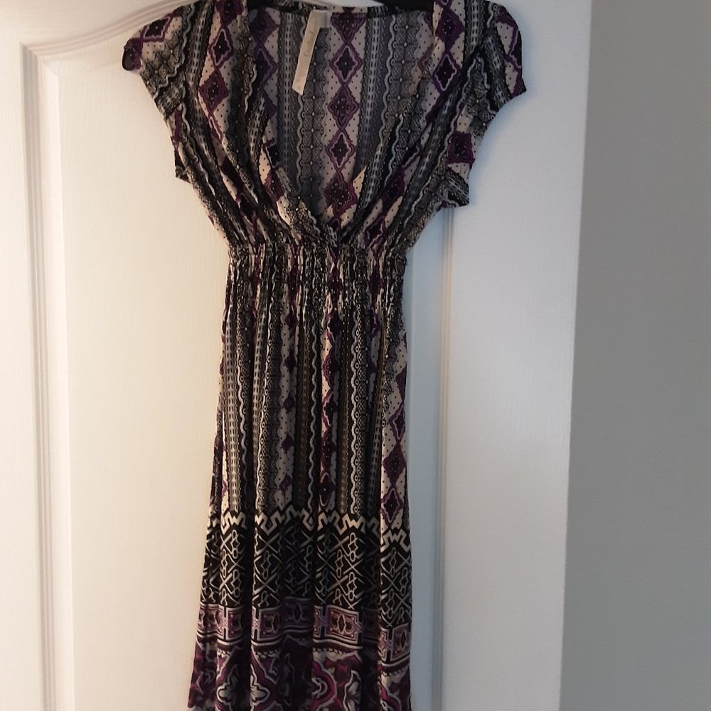 Chic Pattern Dress